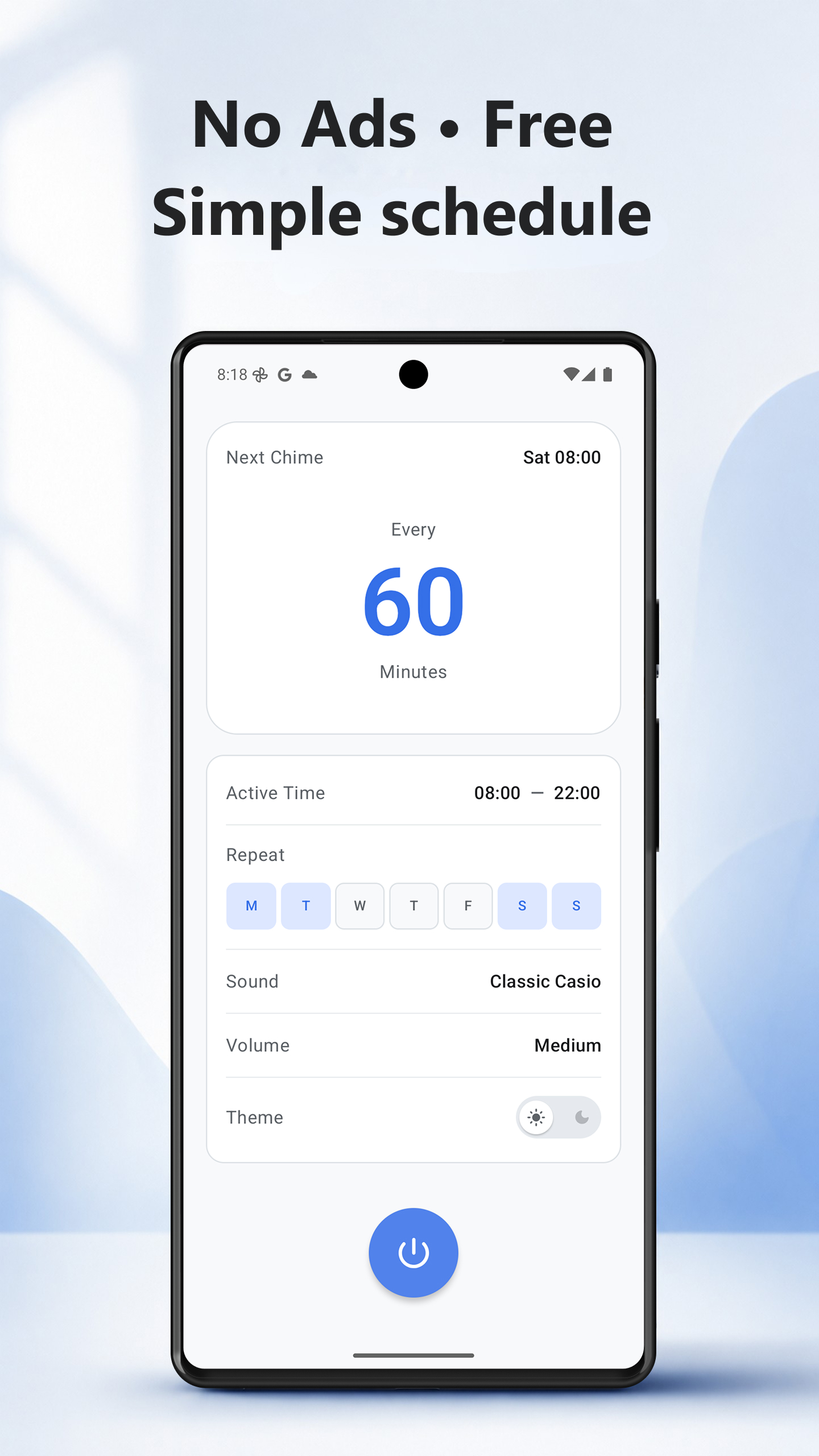 Android - Custom Interval Settings