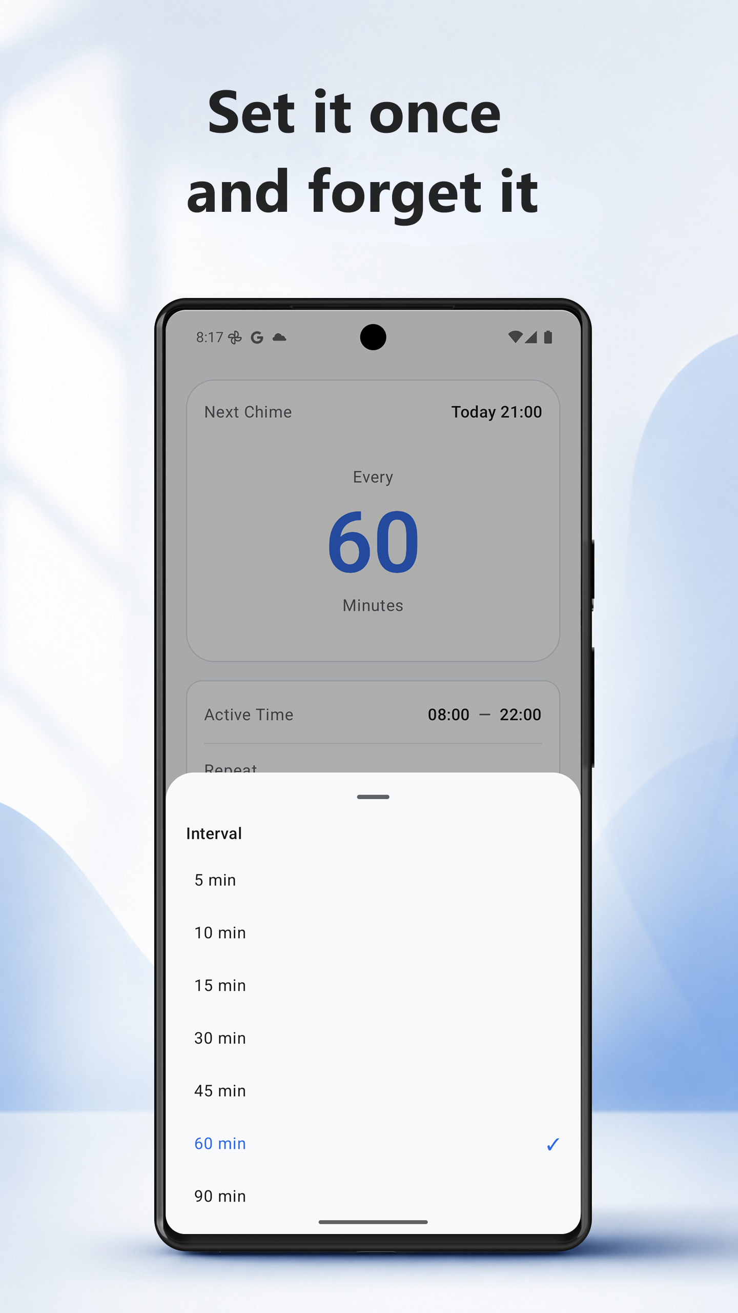 Android - Active Hours Schedule