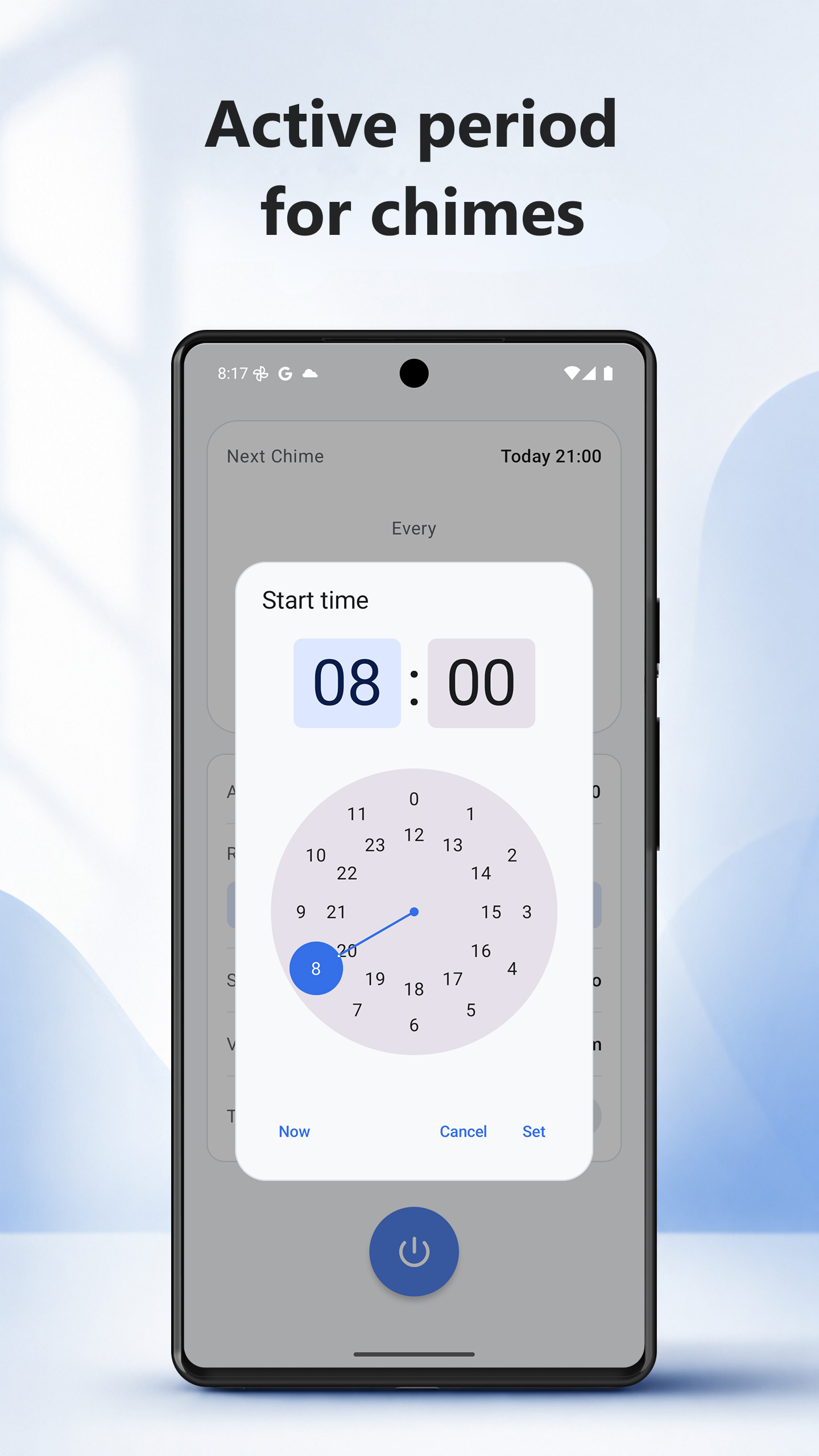 Android - Chime Sound Selector