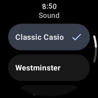 Wear OS - Active Schedule